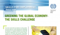 Greening The Global Economy - The Skills Challenge 