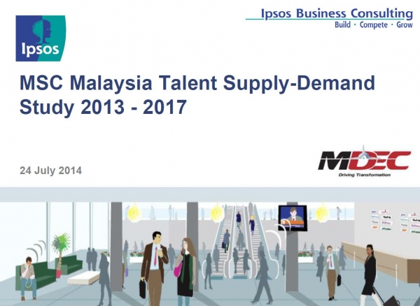  MSC Malaysia Talent Supply-Demand Study 2013 - 2017