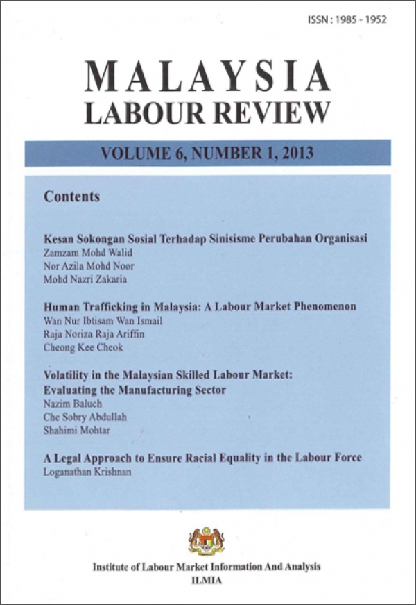 Malaysian Labour Review Volume 6, Number 1, 2013