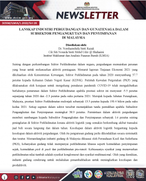 Lanskap Industri Pergudangan Dan Gunatenaga Dalam Subsektor Pengangkutan Dan Penyimpanan Di Malaysia