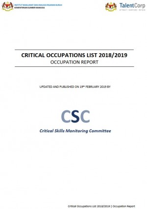 Critical Occupations List Report 2018/2019