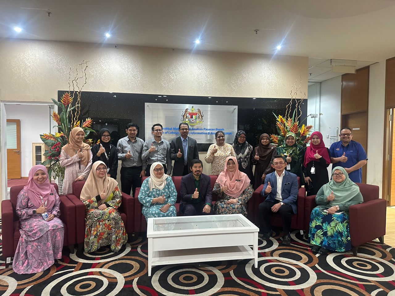 Sesi Walkabout YBhg. Dato' Sri Dr. Ketua Perangkawan Malaysia Bersama Warga ILMIA